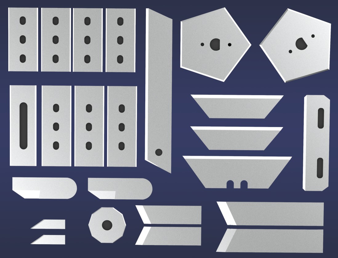 tungsten steel blade