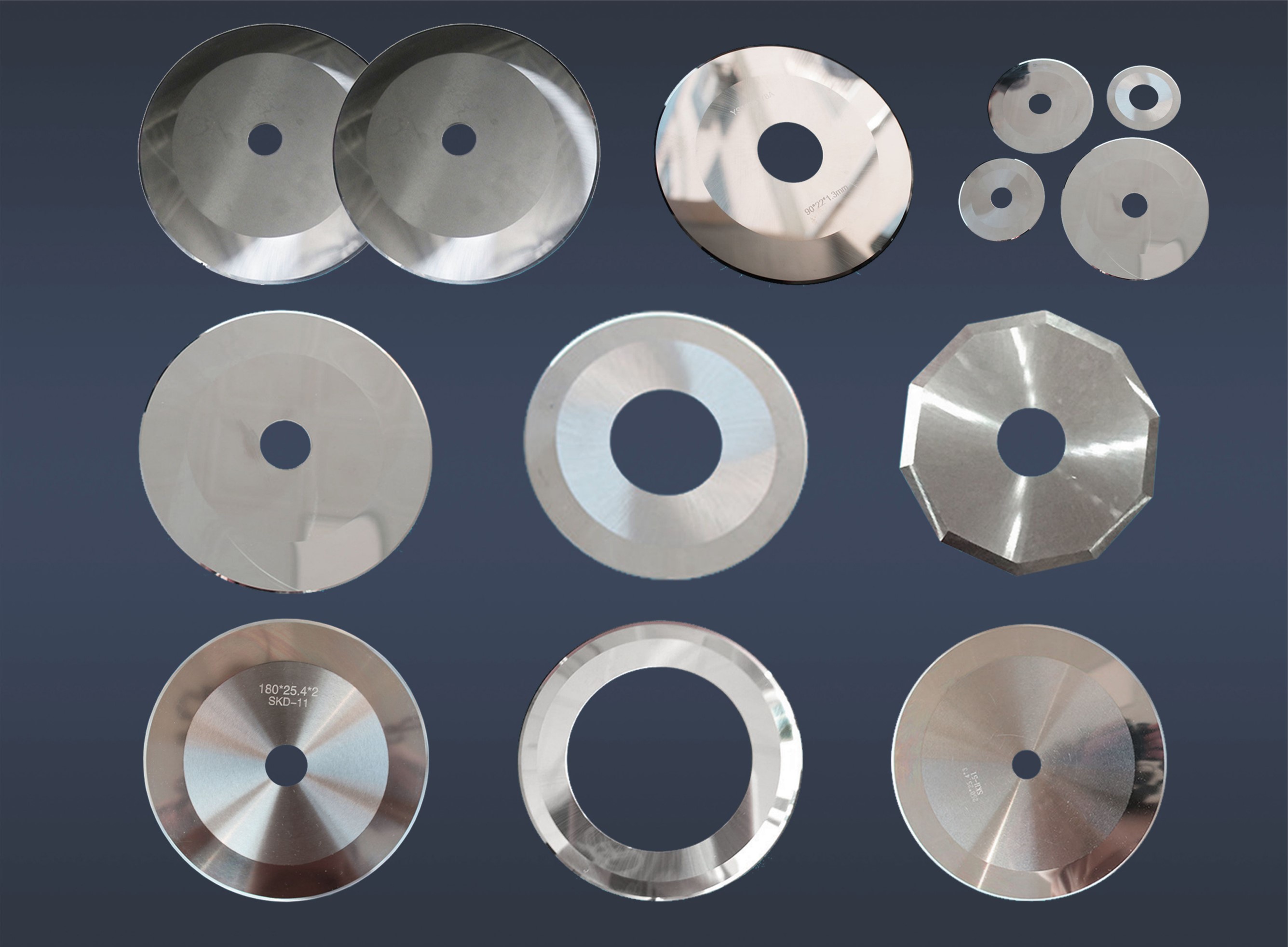 Tungsten steel round blade